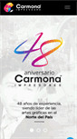 Mobile Screenshot of carmonaimpresores.com.mx